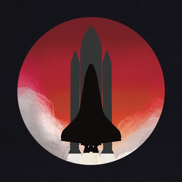 Retro space shuttle by LM Designs by DS